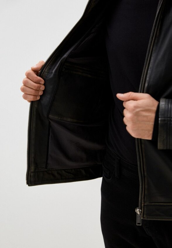 Куртка кожаная Mustang