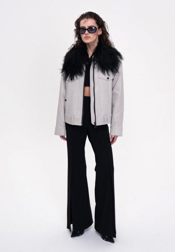 Куртка кожаная Shi-shi