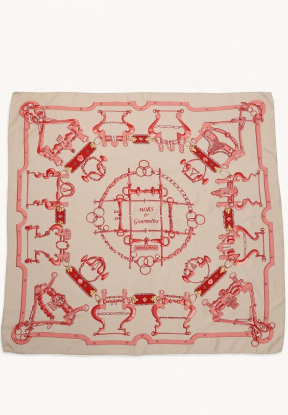 Hermes Silk Scarf