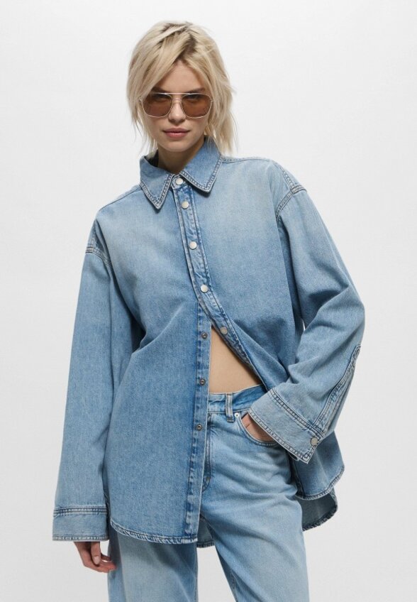 Рубашка джинсовая Haikure