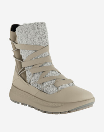 Сапоги утепленные женские Ecco Solice GTX, Бежевый женщинам