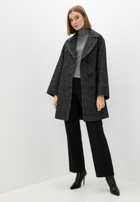 Пальто однобортное Idekka