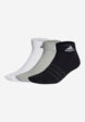 Носки adidas, 3 пары, Серый1  - превью