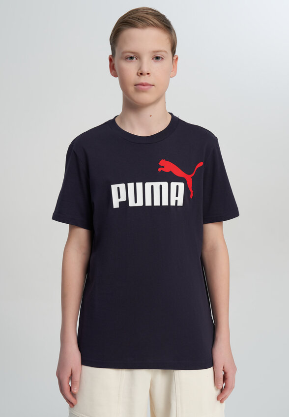 Футболка для мальчиков PUMA Ess 2 Color No.1 Logo, Синий