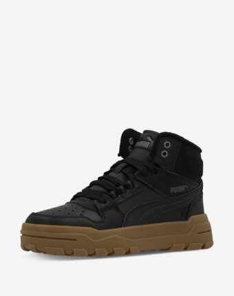 Кеды утепленные детские PUMA Rebound Abrupt WTR, Черный мужчинам