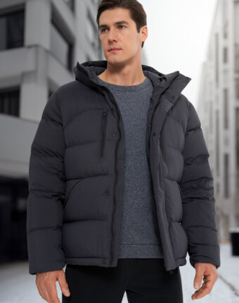 Пуховик мужской Jack Wolfskin Roemertor, Серый женщинам