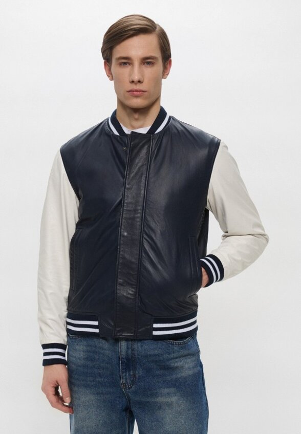 Куртка кожаная Blouson