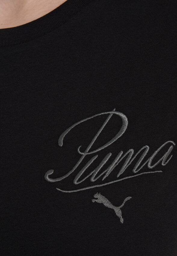 Футболка женская PUMA Ess Script, Черный