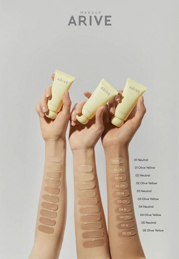 Тональный крем Arive Makeup