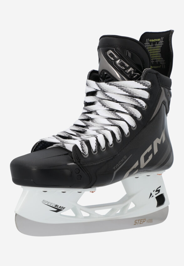 Коньки хоккейные CCM Tacks XF SR Wide, Черный