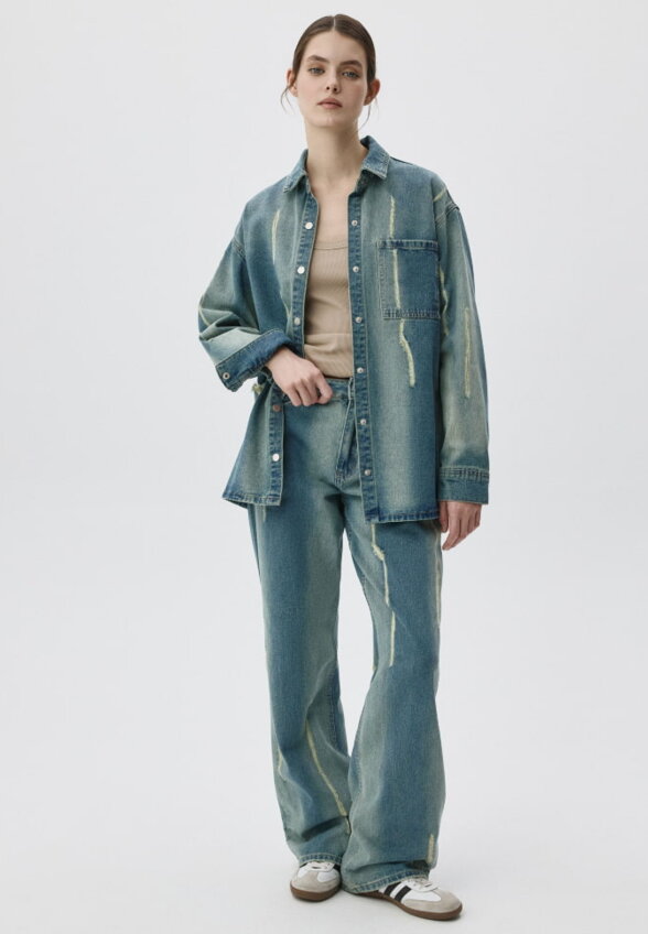Джинсы STRAIGHT FIT винтажные