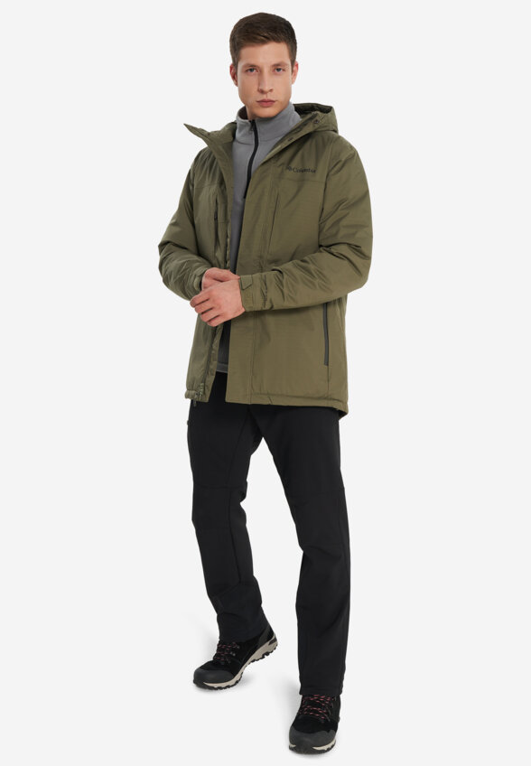 Пуховик мужской Columbia Oak Harbor Long Insulated Jacket, Зеленый