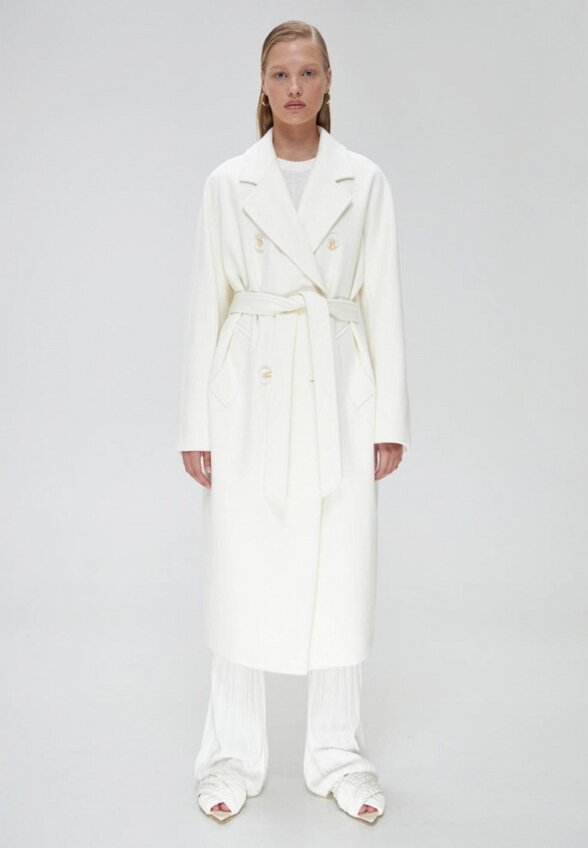 Пальто двубортное Prav.da