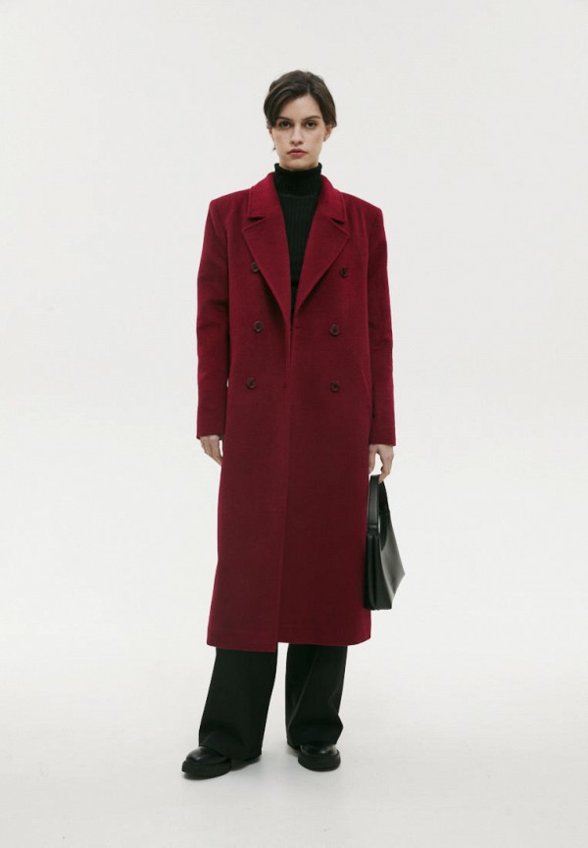 Пальто двубортное Eterlique