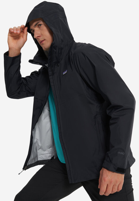 Куртка мембранная мужская Patagonia Torrentshell, Черный