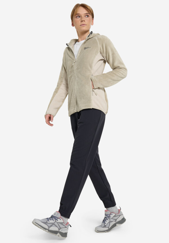 Джемпер флисовый женский Jack Wolfskin Rotwand, Бежевый