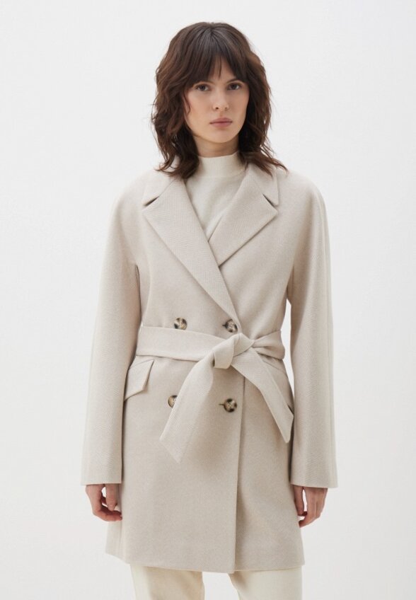 Пальто двубортное Снежная Королева