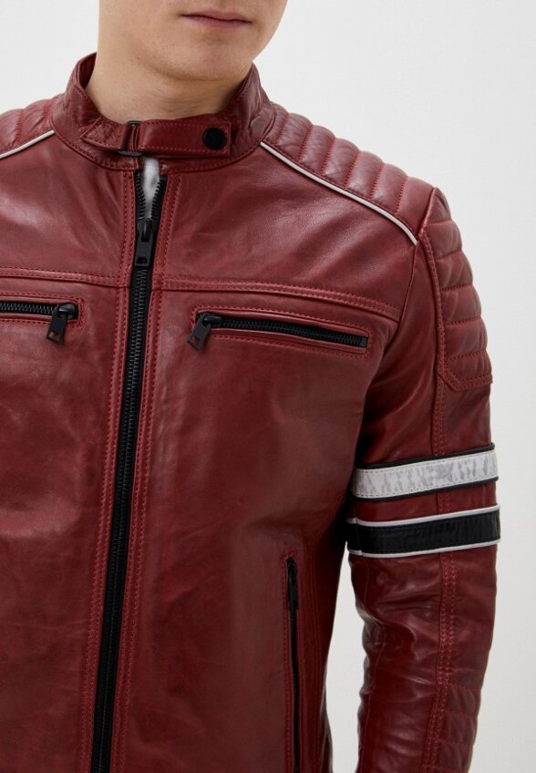 Куртка кожаная Jorg Weber