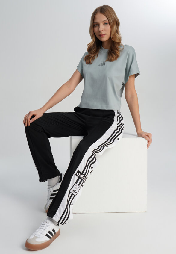 Футболка женская adidas, Зеленый