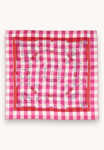 Hermes Silk Scarf