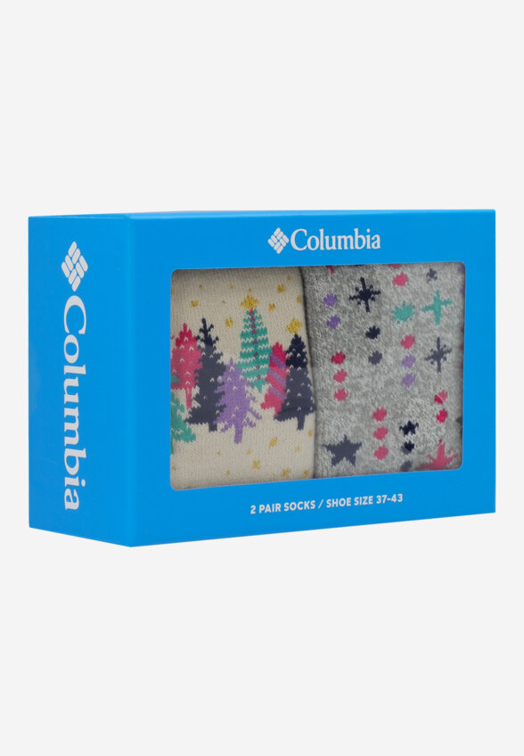 Носки Columbia, Festive And Bright 2 пары, Мультицвет