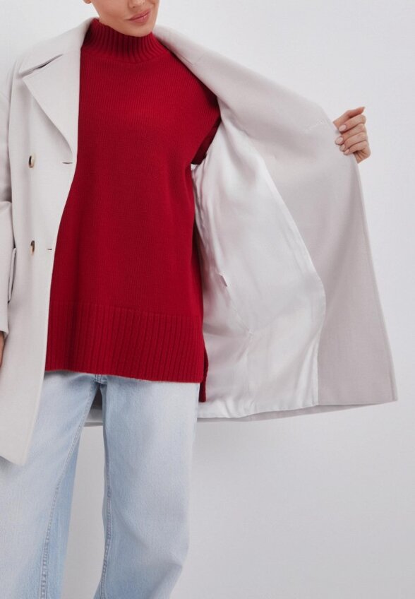 Пальто двубортное ReaLegenda