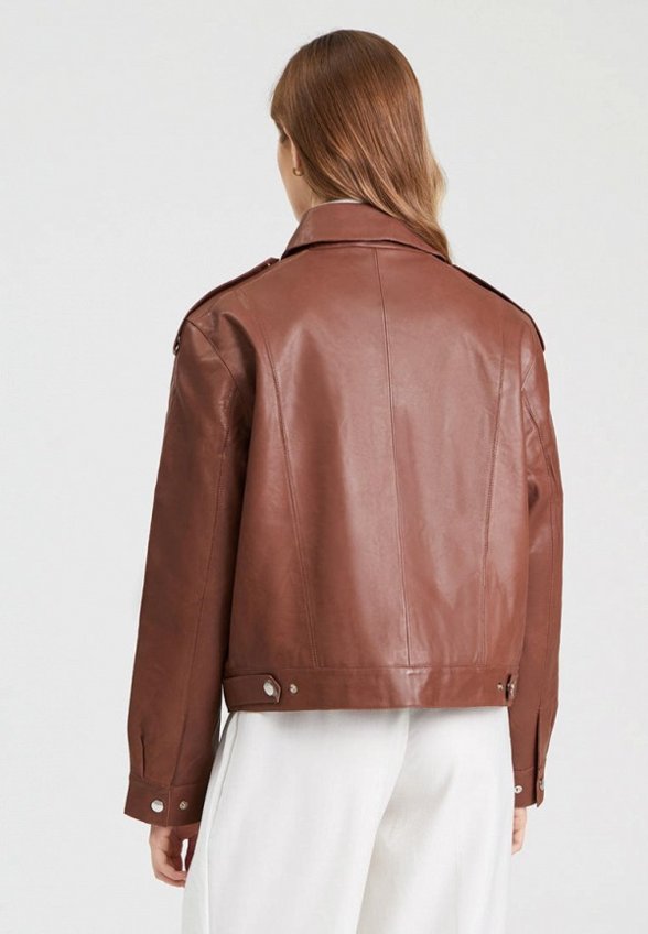 Куртка кожаная To Be Blossom