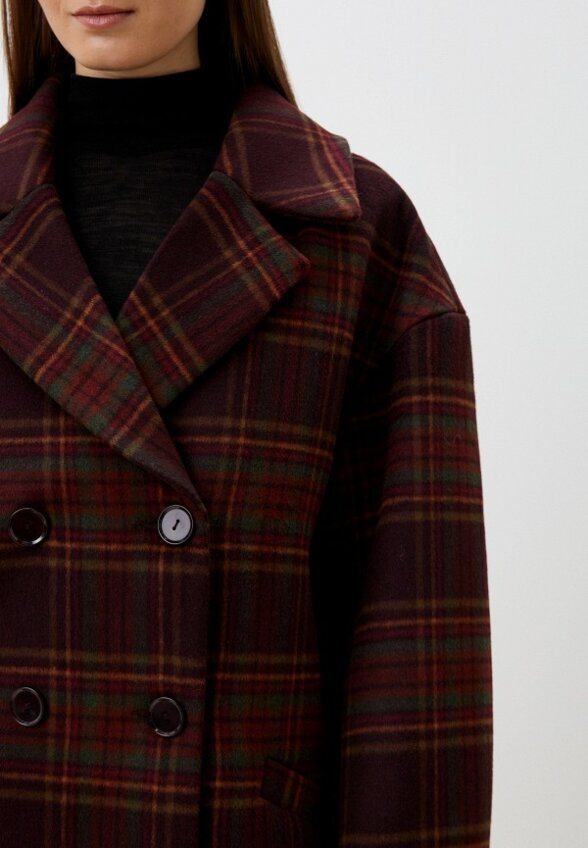 Пальто двубортное Uniize