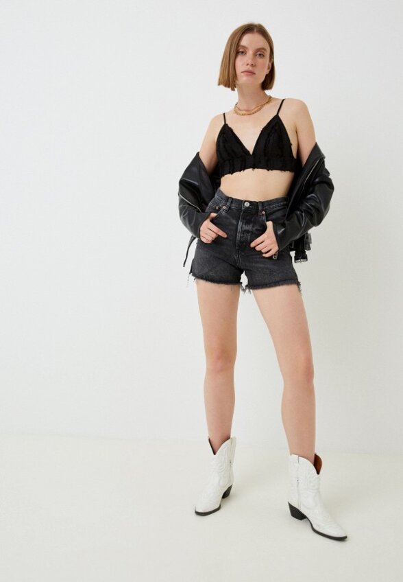 Шорты джинсовые Mango