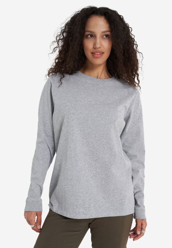 Лонгслив женский Carhartt Workwear Logo, Серый