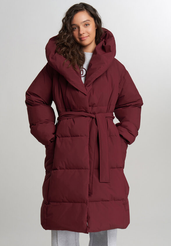Пальто утепленное женское Robe di Kappa, Красный