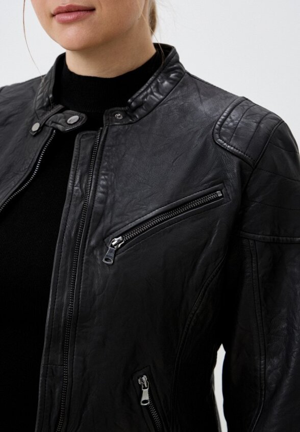 Куртка кожаная Снежная Королева