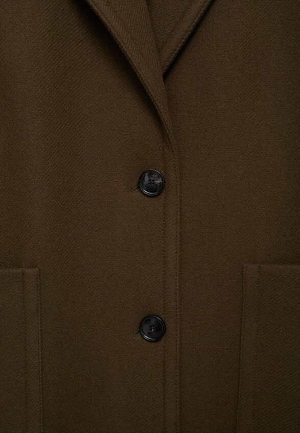 Пальто однобортное Mango