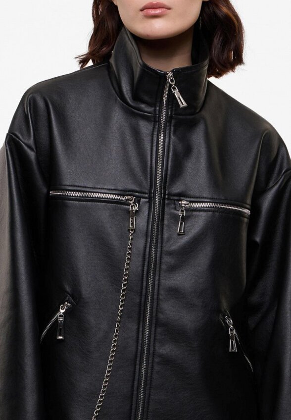 Куртка кожаная Merclo