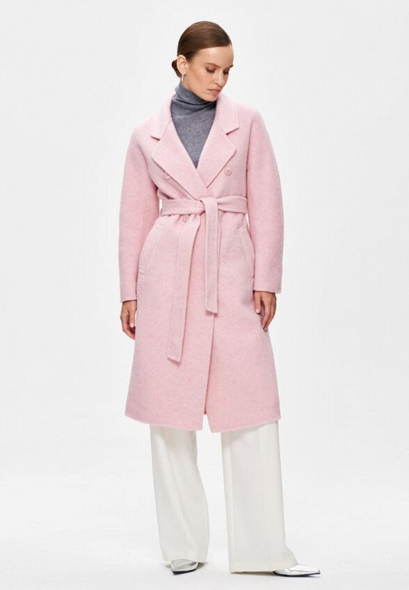 Пальто двубортное Miss Chic