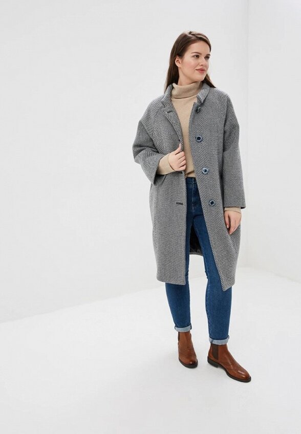 Пальто однобортное Ovelli