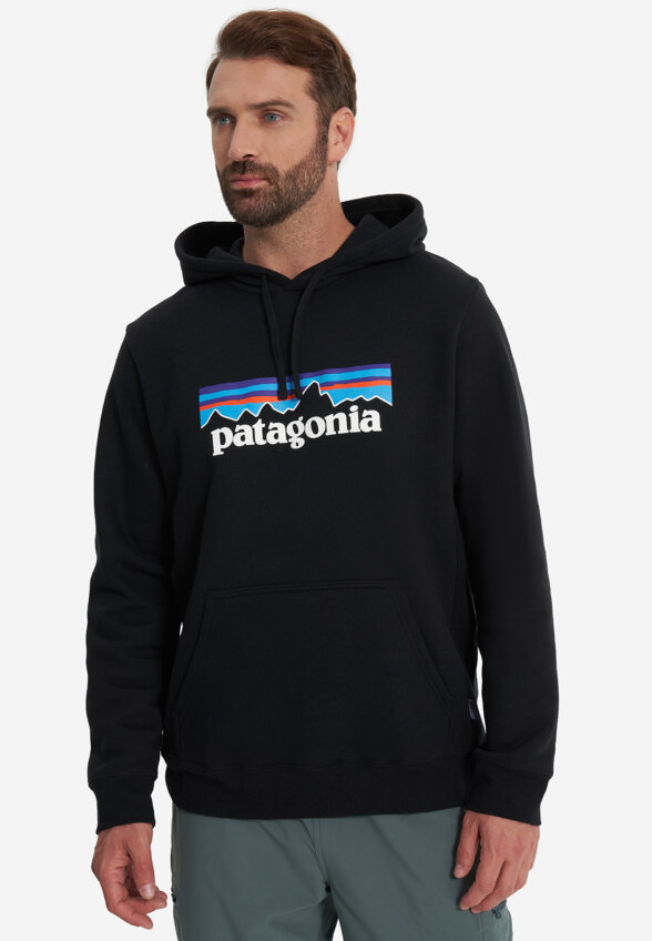 Худи мужское Patagonia Logo Uprisal, Черный