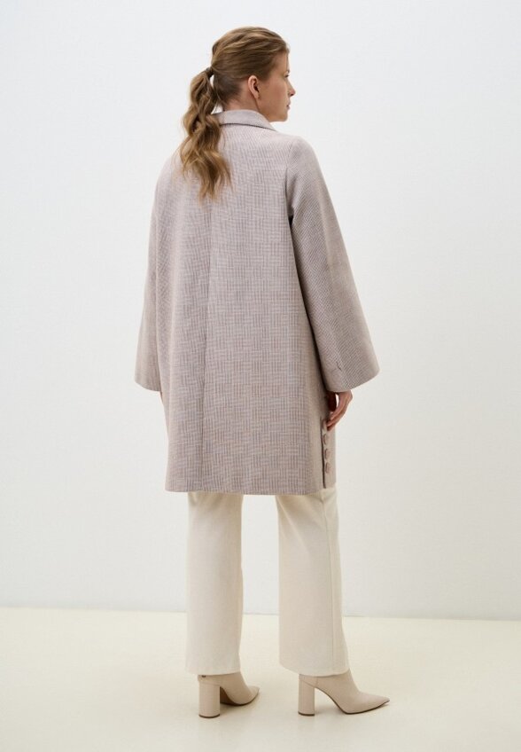 Пальто однобортное Gaxgax