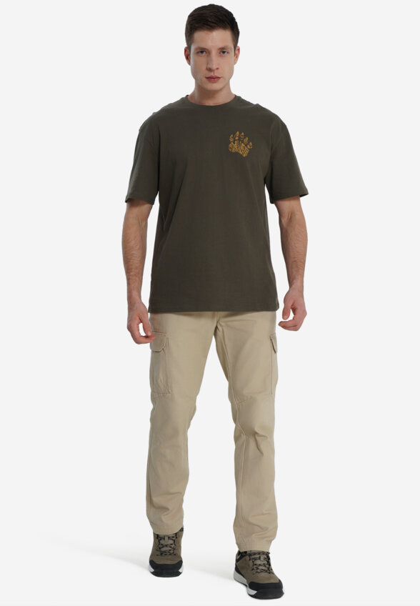 Футболка мужская Outventure, Коричневый