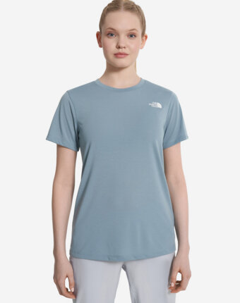 Футболка женская The North Face Foundation Vertical Graphic, Голубой женщинам