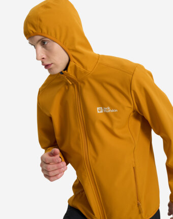 Куртка софтшелл мужская Jack Wolfskin Bornberg, Оранжевый женщинам