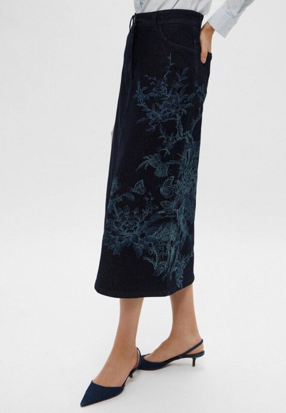 Юбка джинсовая Alberta Ferretti