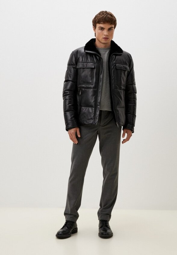 Куртка кожаная Jorg Weber