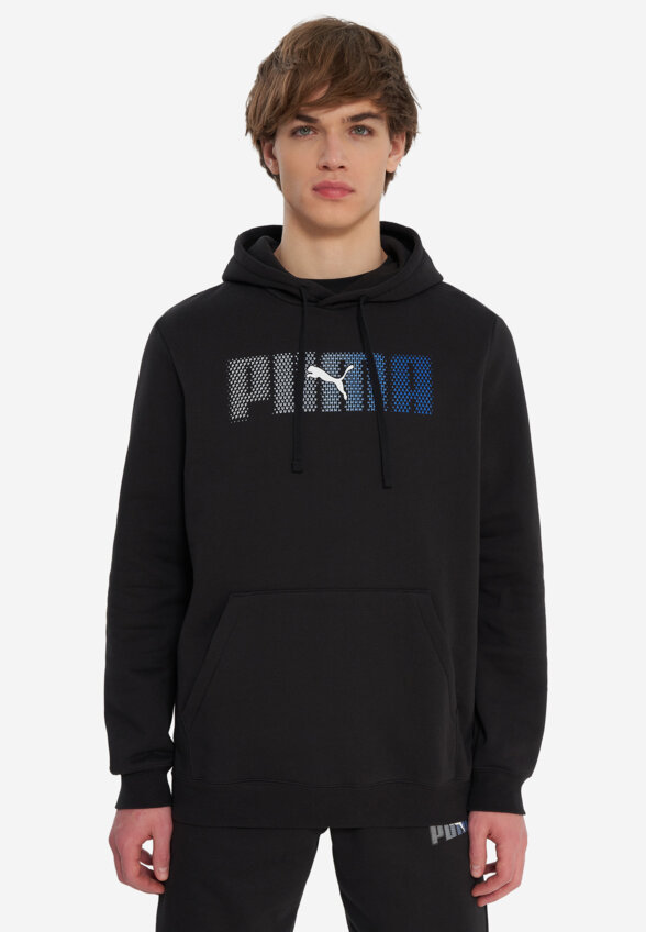 Худи мужское PUMA Ess Logo Lab, Черный