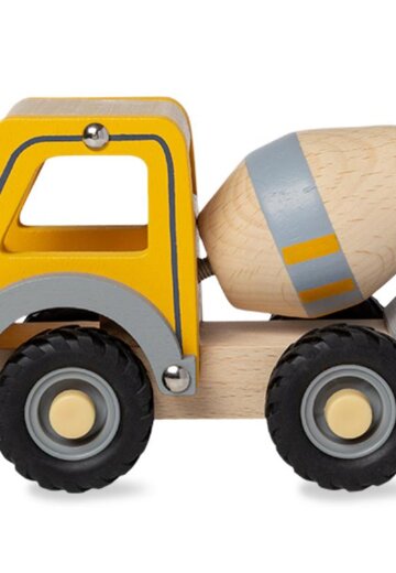 Игрушечная бетономешалка LUKNO, желтый
