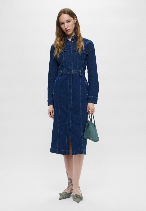 Платье джинсовое 7 For All Mankind