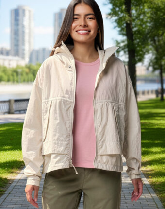 Ветровка женская Columbia Paracutie II Windbreaker, Бежевый женщинам