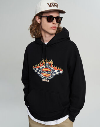 Худи мужское DICKIES Nashport, Черный женщинам