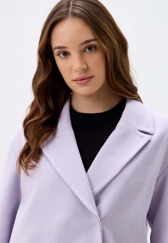 Пальто однобортное Снежная Королева