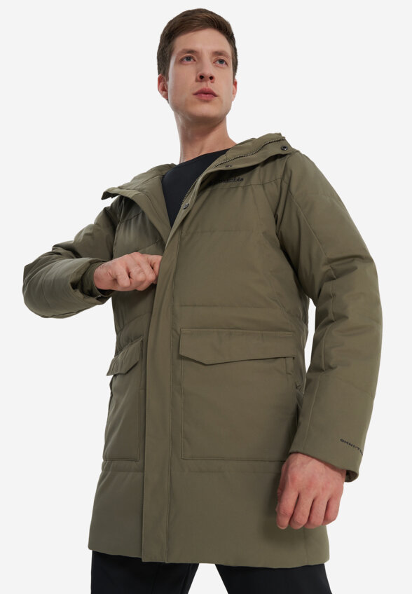 Куртка утепленная мужская Columbia Cedar Summit II Mid Insulated Jacket, Зеленый